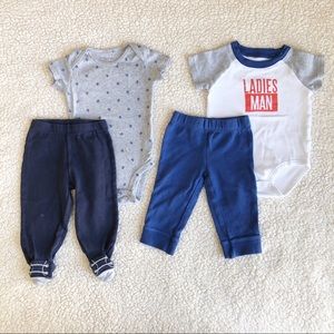 🎉HOST PICK🎉 Set of Two Carter’s Baby Outfits